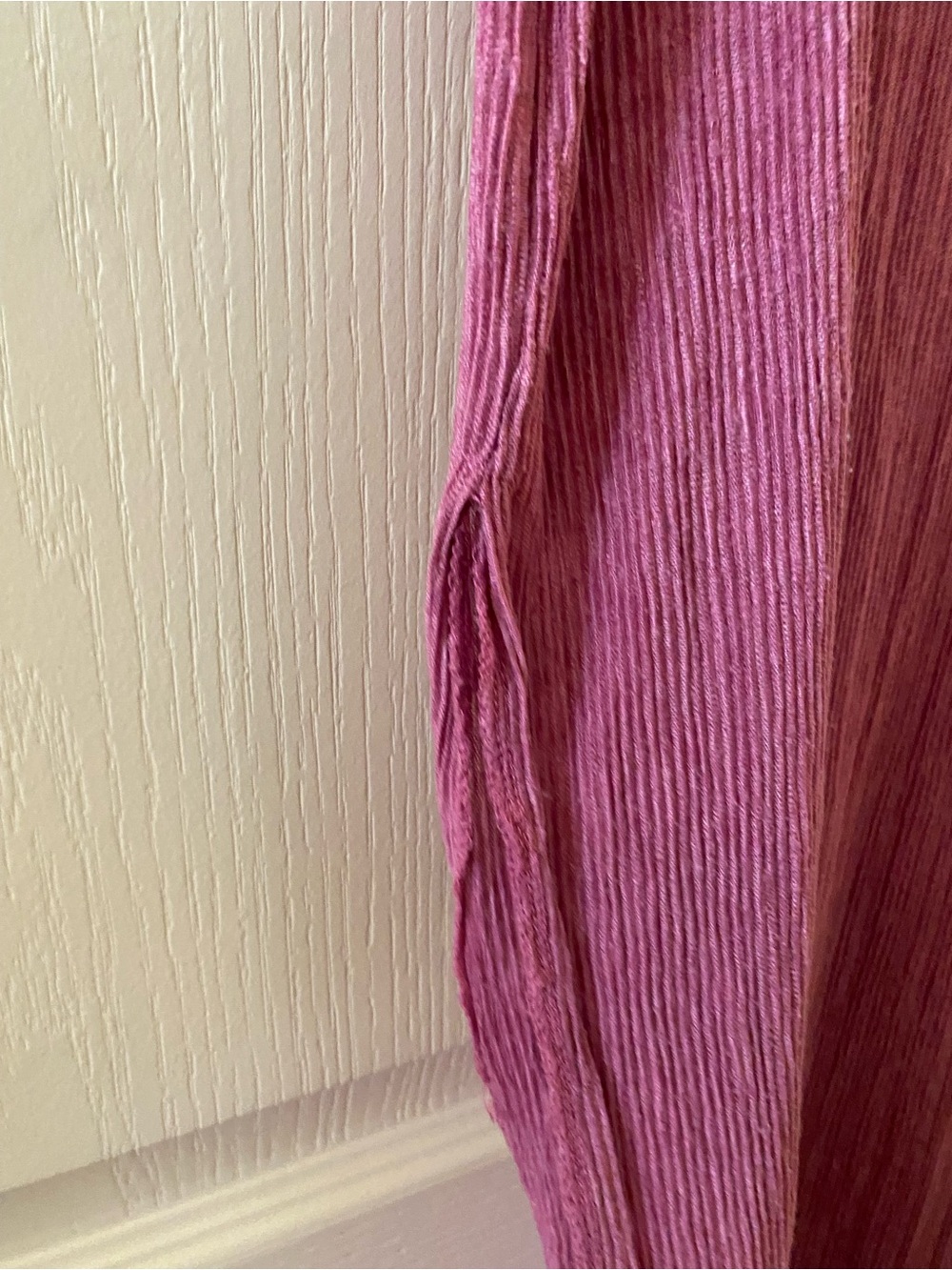 ZARA Pleated Tunic Top w/ Side Slits in Pink - S - Picture 14 of 16